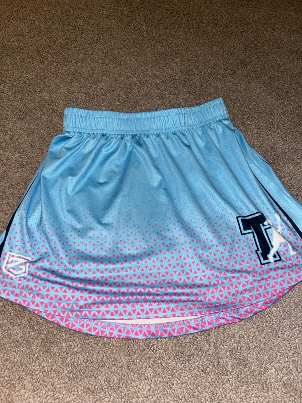 Girls' Light Blue & Pink Active Skirt